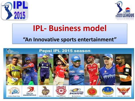 Ipl Business Model Ppt