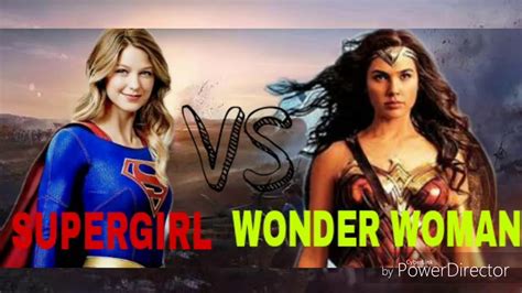 Supergirl Vs Wonder Woman Mas Material Extra Youtube