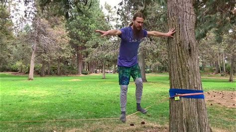 220 Exposure Sock Slides Slackline Conditioning Tutorials Youtube