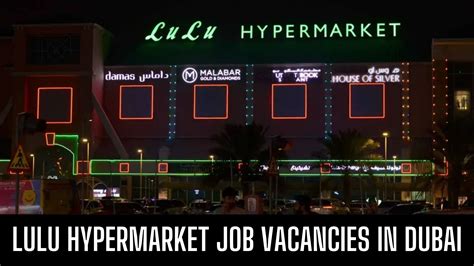 Lulu Hypermarket Jobs Uae Latest Vacancies Apply Now