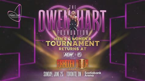 Aew Reveal The Owen Hart Tournament Brackets Featuring Cm Punk