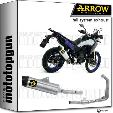 ARROW FULL SYSTEM EXHAUST OPEN RC INDY RACE TITANIUM YAMAHA TENERE 700