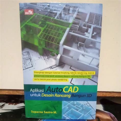 Jual Buku Komputer Aplikasi Autocad Untuk Desain Rancang Bangun D