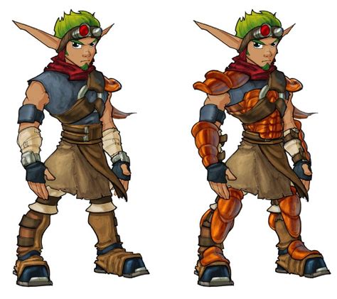 Jak Characters And Art Jak 3 Jak And Daxter Character Art Jak And Daxter 3