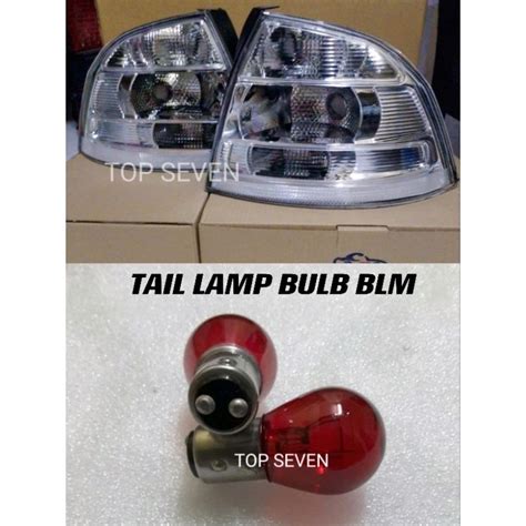 Tail Lamp Bulb Red Saga BLM Mentol Merah Red Saga Blm Lampu Belakang