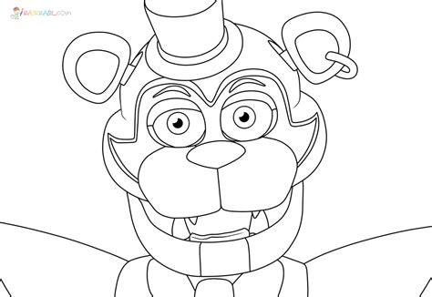 Five Nights At Freddy S Coloring Page Coloring Home