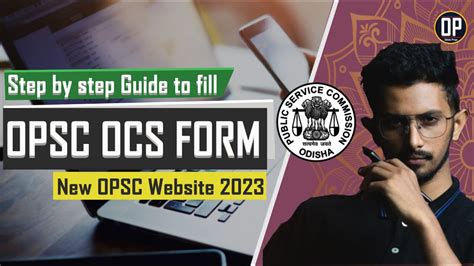 How To Apply OPSC OAS Form 2023 Odisha Civil Service Exam Online Form