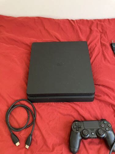 Sony PlayStation 4 Slim 1TB Console Jet Black 783629335172 EBay