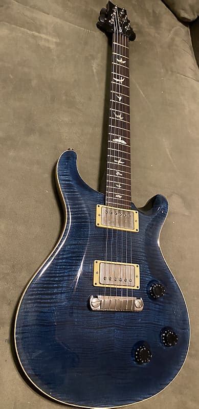 PRS Custom 22 Whale Blue 10 Top Stoptail Reverb