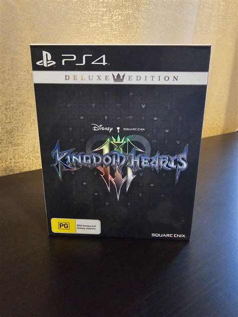 Kingdom Hearts Iii Deluxe Edition Sony Playstation 4 2019 For