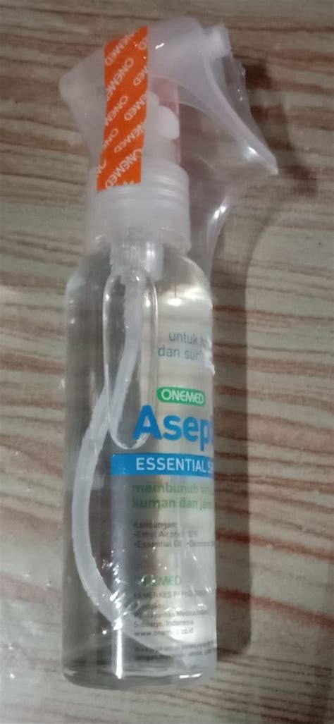 Onemed Hand Sanitizer Essensial Aseptic Plus Spray Ml Siplah