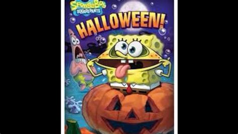 Opening To Spongebob Squarepants Halloween 2002 Dvd 2006 Canadian Printing 2011 Reprint