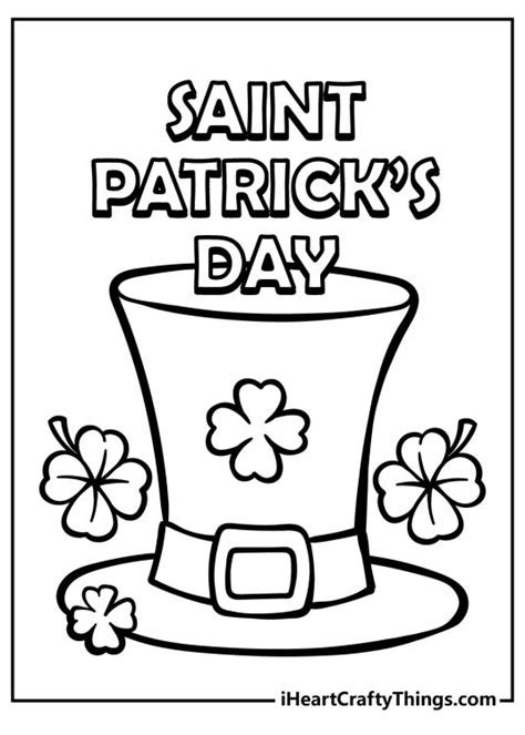 St Patrick S Day Coloring Pages Free Printable Pdfs