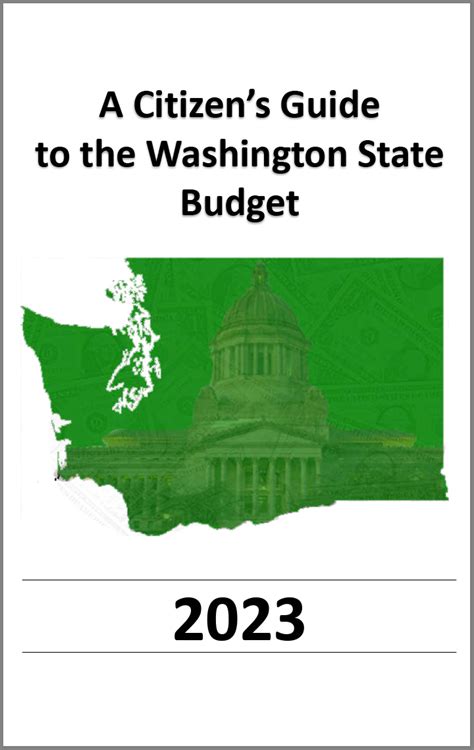 A Citizens Guide To Washington State Operating Budget 2023