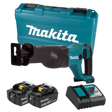 MAKITA DJR186RTE akumulatorowa piła szablasta posuwowa 18V LXT 2x aku