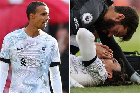 Liverpool Facing Injury Crisis With Trent Alexander Arnold And Joel Matip Facing Weeks Out After