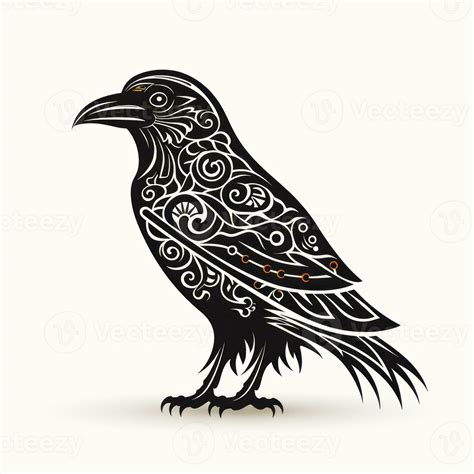 Celtic Raven Symbol