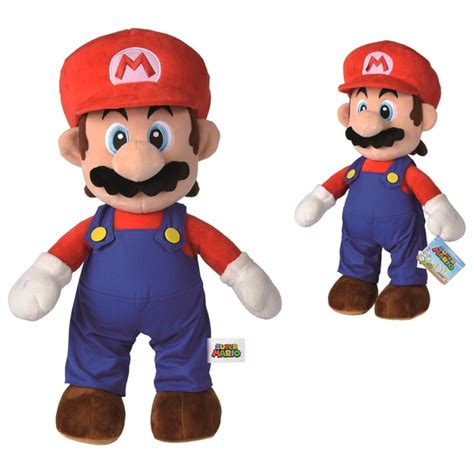 Nintendo Super Mario Plush Jumbo Mario 50cm Smyths Toys Uk