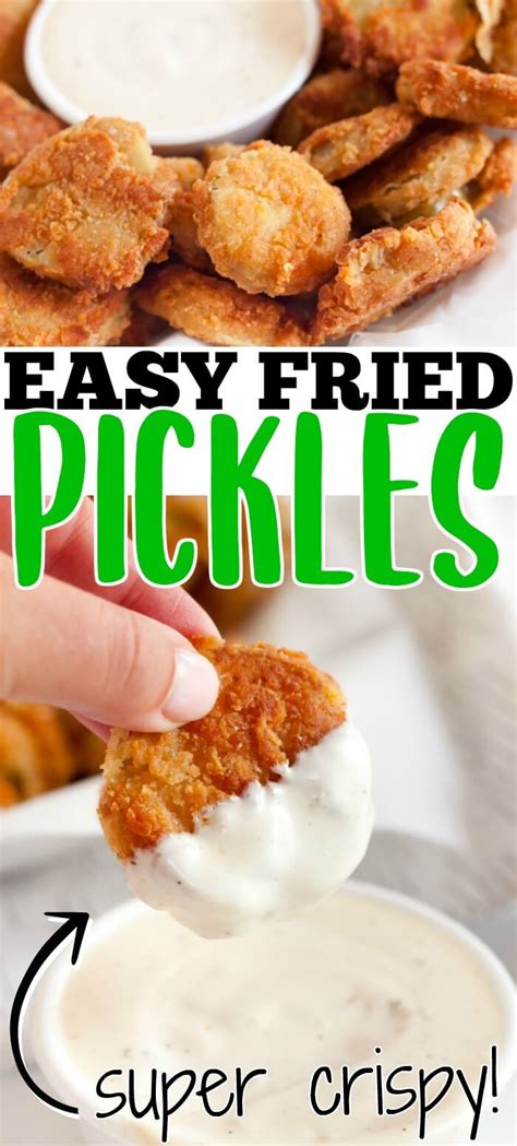 Fried Pickles How To Make Fried Pickles Mama Loves Food