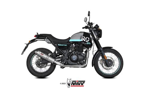 Scarico Royal Enfield Scram Mivv Oval Inox Re Lx Mivv