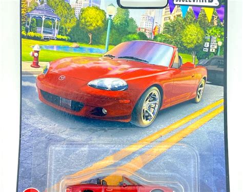 04 Mazda Mazdaspeed Miata Hot Wheels Premium Boulevard 75 Etsy