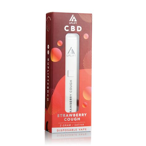 Uplift 2 Gram Cbd Disposable Vape Strawberry Cough