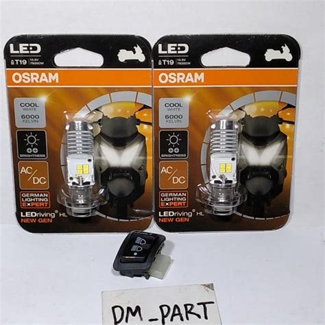 ใหม่ หลอดไฟ Led Osram Vario Teano 110 125 Supra X 125 Fi 1 ชุด Shopee