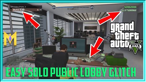 Gta Online Glitches Easy Solo Public Lobby Glitch Solo