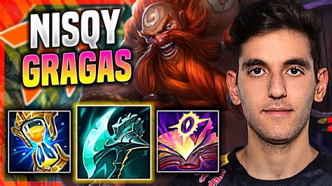 Nisqy Picks Gragas With New Items Fnc Nisqy Plays Gragas Mid Vs