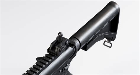 Carbine m4a1 model - TurboSquid 1380854