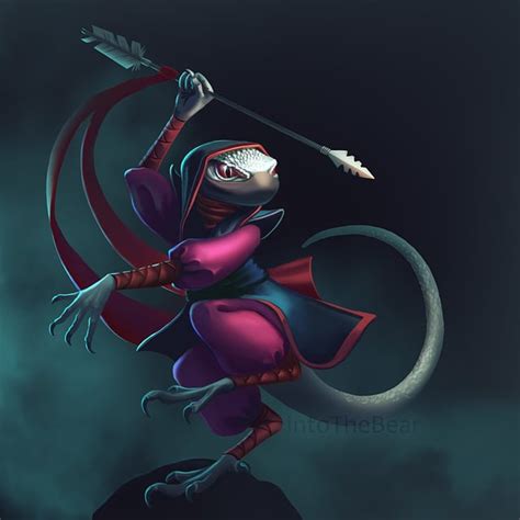 Lizardfolk Rogue by Mike Andreoli : ImaginaryAssassins