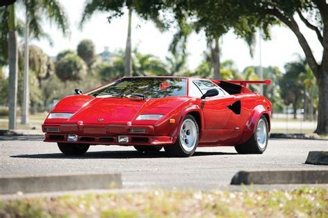 1986 Lamborghini Countach 5000 Quattrovalvole Lamborghini Countach