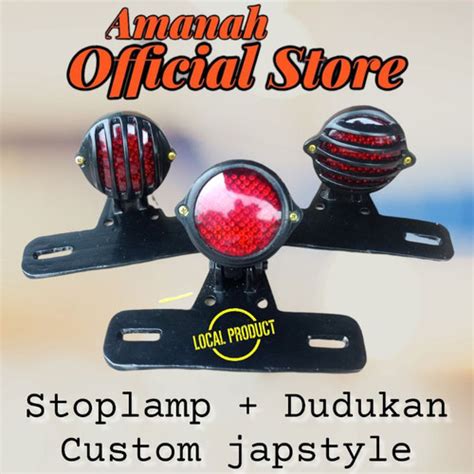 Jual Stoplamp Lampu Belakang Japstyle W Xsr Bober Scrambler