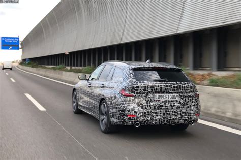 BMW 3er Touring 2019 Erste Erlkönig Fotos vom Kombi G21