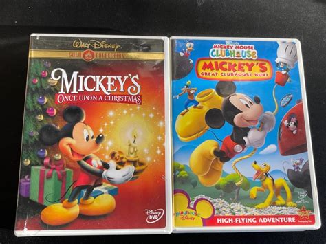 2 WALT DISNEY MICKEY MOUSE DVD S MICKEY S Grelly USA