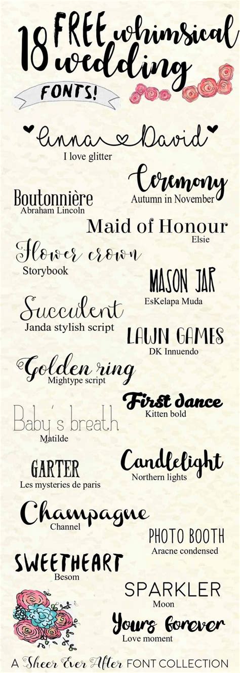 80 Free Calligraphic Script Fonts For Wedding Invitations Page 2 Of