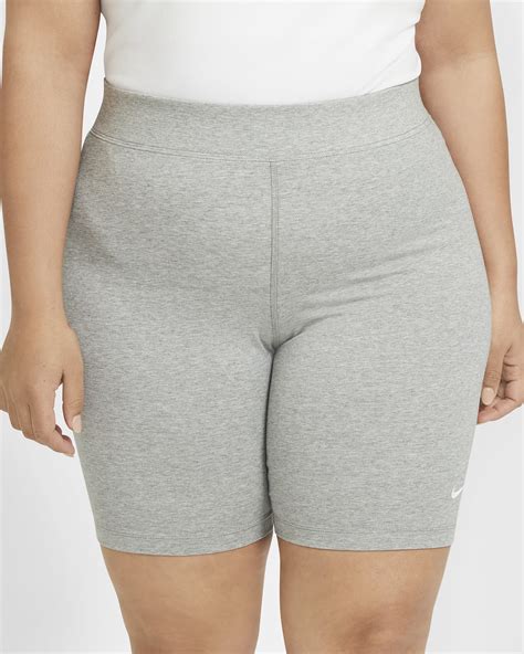 Nike Sportswear Essential Women S Mid Rise Bike Shorts Plus Size