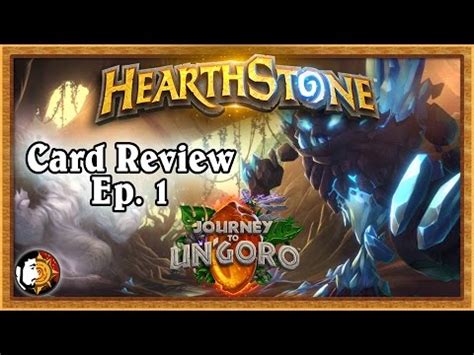 Hearthstone Journey To Un Goro Card Review Part 1 YouTube