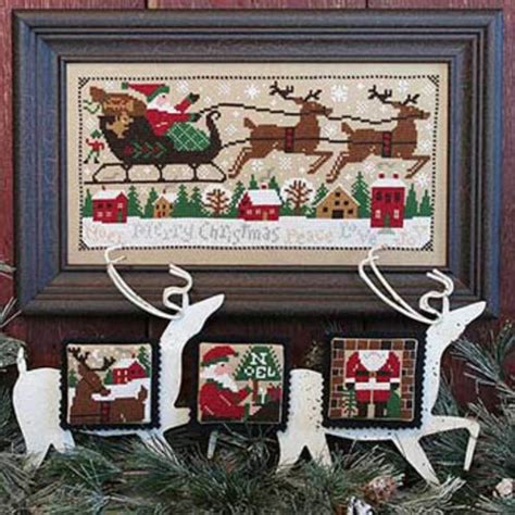 The Prairie Schooler Evergreen Cross Stitch Pattern Winter Etsy