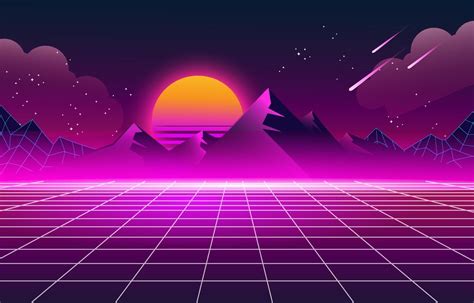 S Retro Futuristic Wallpaper