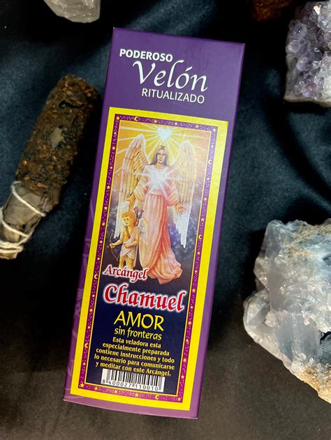 Velas y Velones Arcángel Chamuel El Baúl de Maaliber