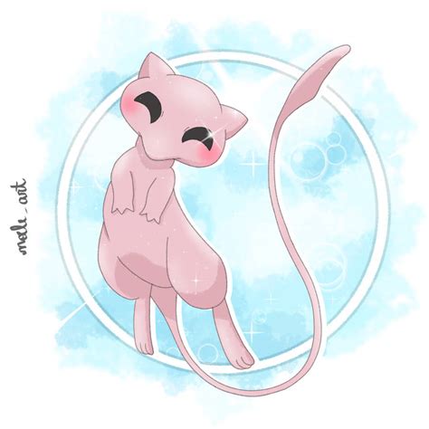 Mew Fan Art Pokemon by noeleart on DeviantArt