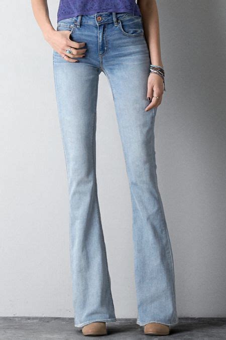 American Eagle Boho Artist Flare Jeans Taunya Whittaker