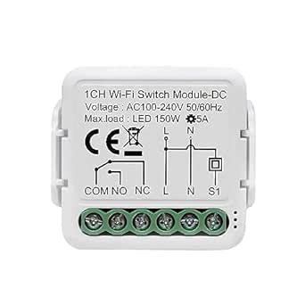 Mhcozy Tuya Smart Life App Wifi Relay Switch Module Channel Ac