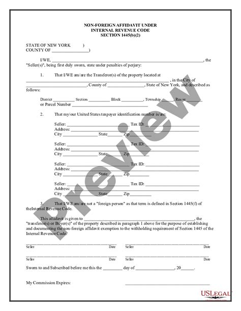 New York Affidavit Sample For Transfer Of Motor Vehicle Us Legal Forms