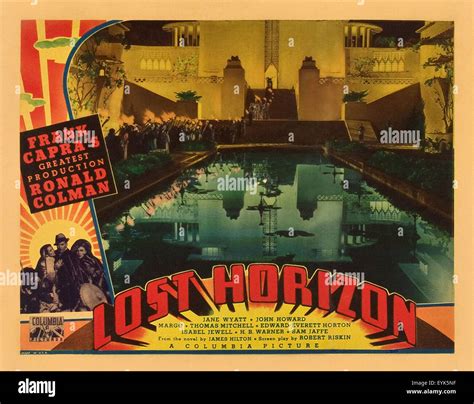 Lost Horizon - 1937 - Movie Poster Stock Photo - Alamy