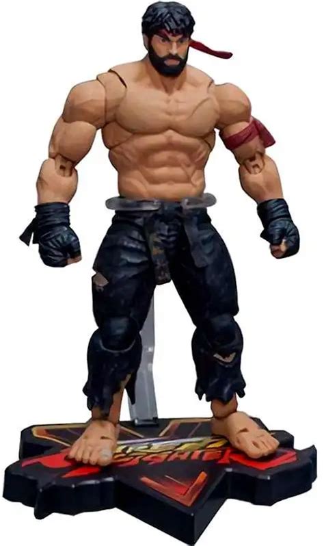 Street Fighter V Hot Ryu Exclusive Action Figure Black Pants Storm