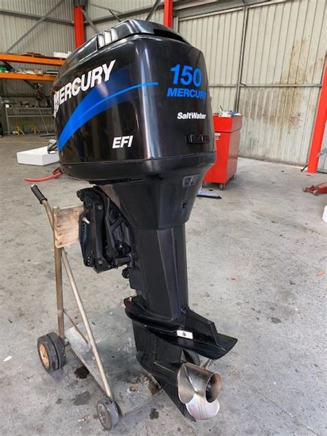 1998 Mercury 150 Hp 25l V6 Efi 2 Stroke 20 Long Shaft Outboard