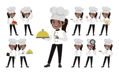 Black Woman Baker Illustrations Royalty Free Vector Graphics And Clip