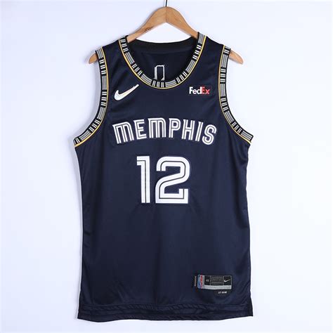 Nova Camisa Nba Memphis Grizzlies Ja Morant City Edi O Azul